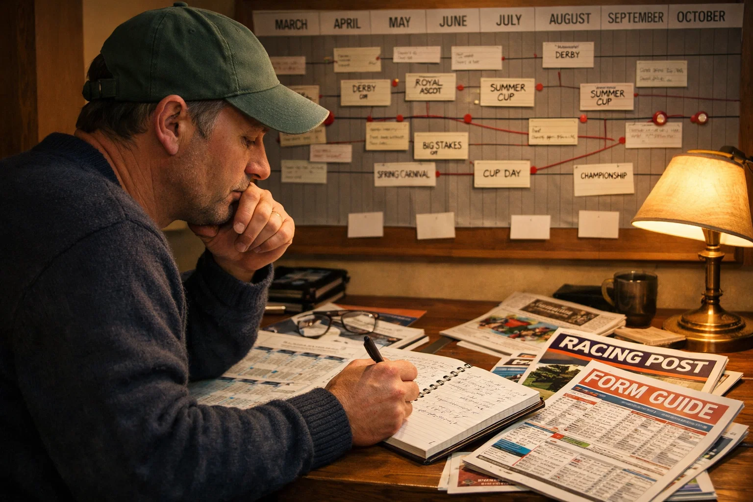 Ante-post betting on future horse races