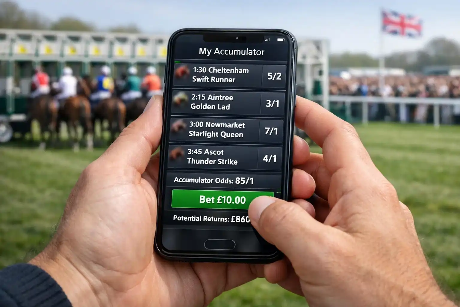 Horse racing accumulator betting strategy