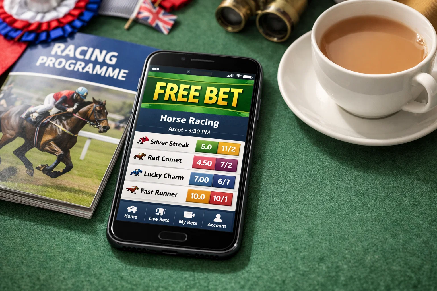 Horse racing free bets and welcome offers UK
